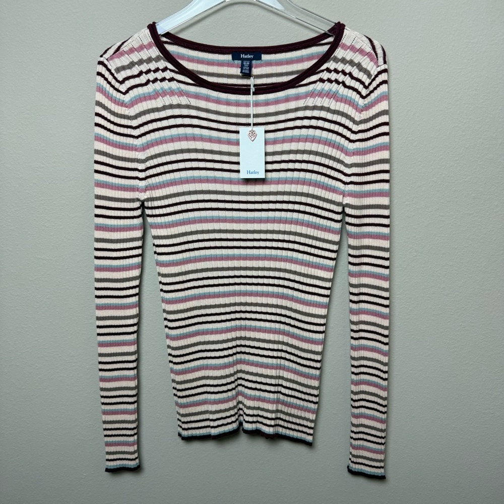 Hatley | Jackie Ribbed Top - Porcelain Peach